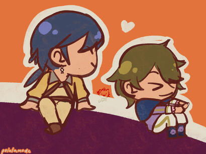 Hokuto x Mika (Enstars)