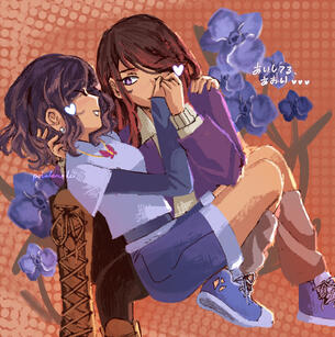 Aoi x Ran (Aikatsu)
